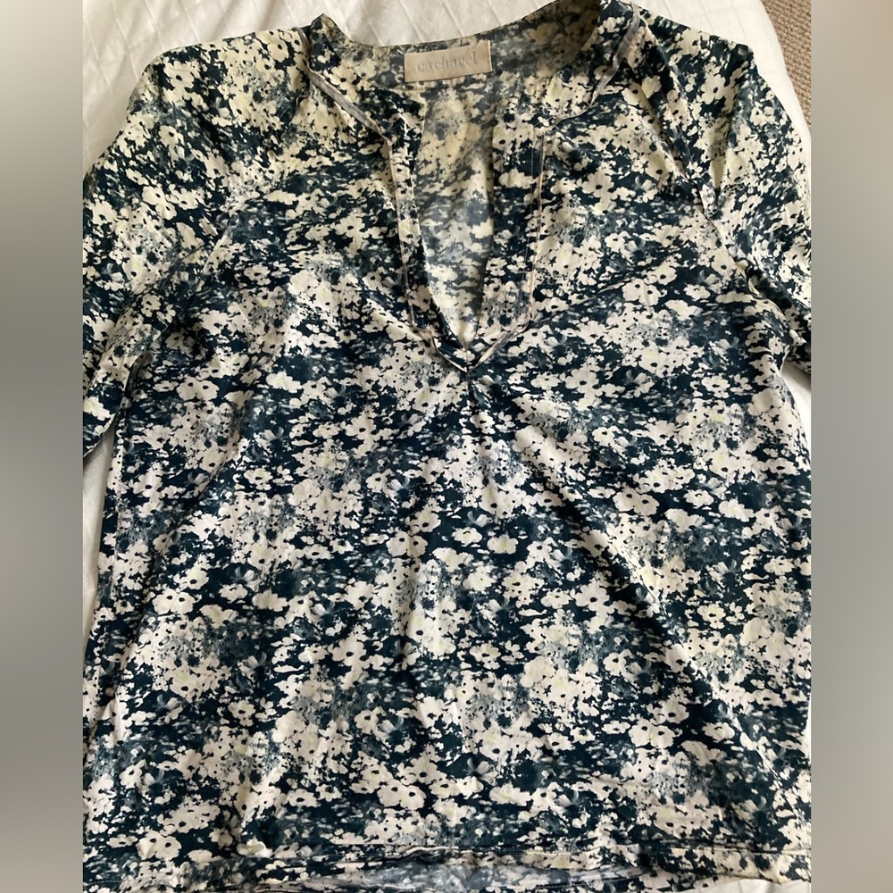 Cacharel top floral, small
